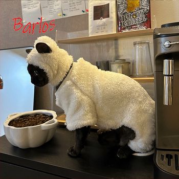 Ρούχα τετράποδων κατοικίδιων για γάτες Σφίνξ/Ντόβον – καρτούν στυλ, γούνα κουνελιού, Unisex, PAIIJRY