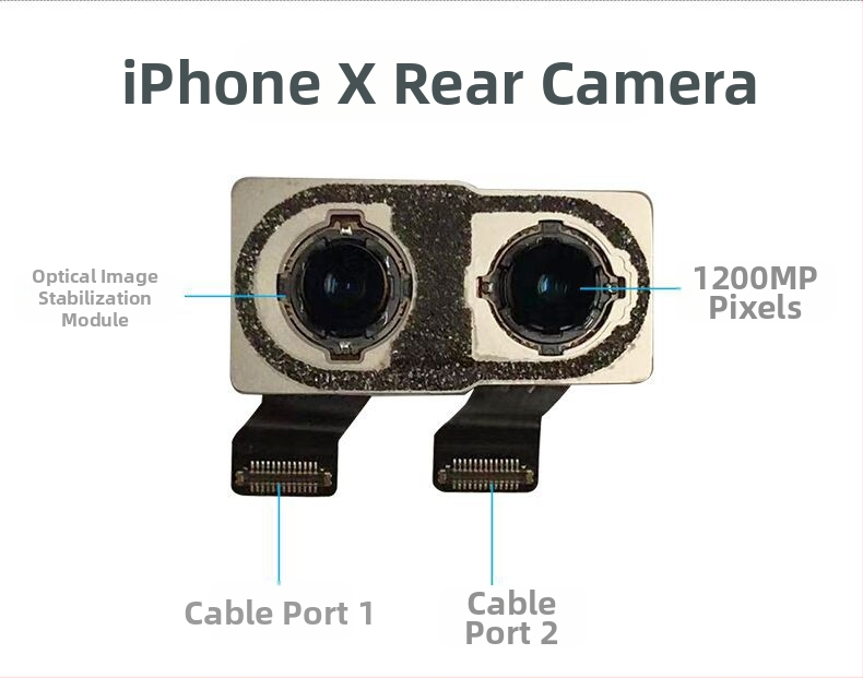 Modul zadnej kamery Apple, CMOS senzor, 12 MP, zabudovaný