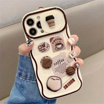 Калъф за iPhone SKYMIND, TPU, триизмерен релеф, удароустойчив и против падане, съвместим с Apple устройства