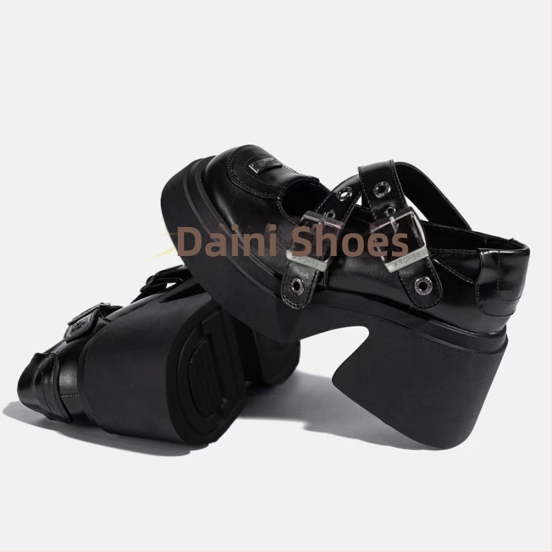 Mary Jane topánky s vrchnou časťou z Ultrafiber Leather, priedušné, remienok T-Bar, podrážka z peny gumy