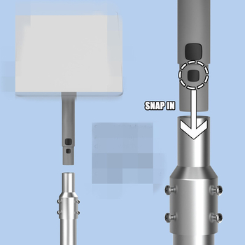 Gen2 alumínium ötvözetű fogadó és ereszkedő konzol