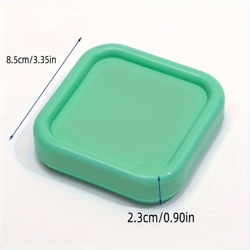 Junzhi négyzet alakú mágneses tűtartó doboz – mágneses tűtároló és behelyező eszköz – 10 db, 78 g, Modern stílus