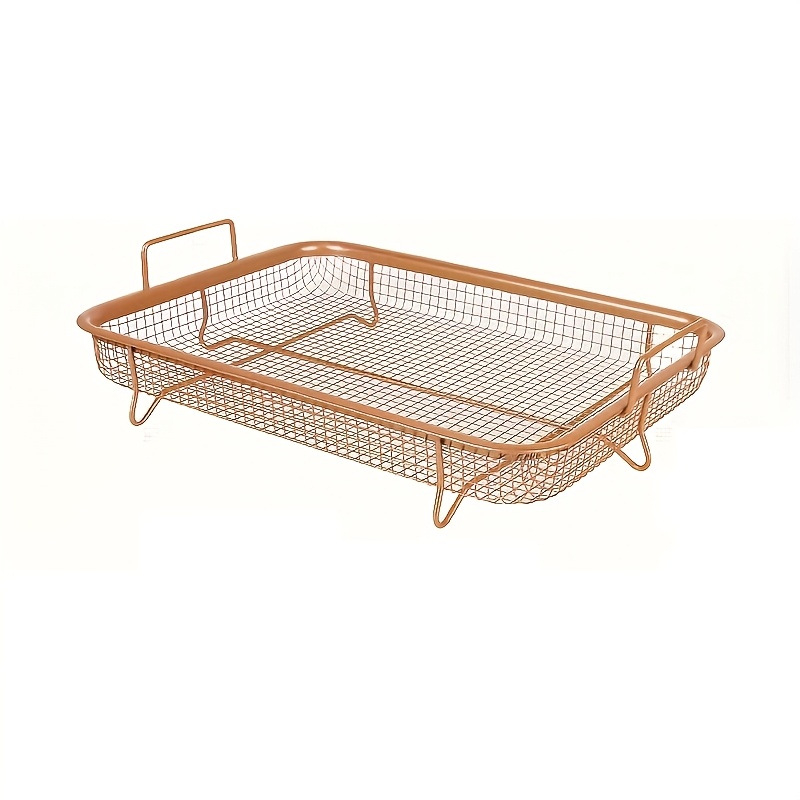 Košara za BBQ od nehrđajućeg čelika, četvrtasta grill tava, polirana površina, lako se čisti