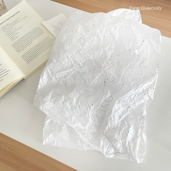 Χαρτί Περιτυλίγματος με Παγιέτες – Υφή Χειροποίητης Ζύμωσης, Τσαλακωτό Διακοσμητικό Φόντο για Φωτογράφιση (Περιεχόμενα: 10 φύλλα με παγιέτες, 1 αυτοκόλλητο με κουκίδες, δέμα κάνναβης)