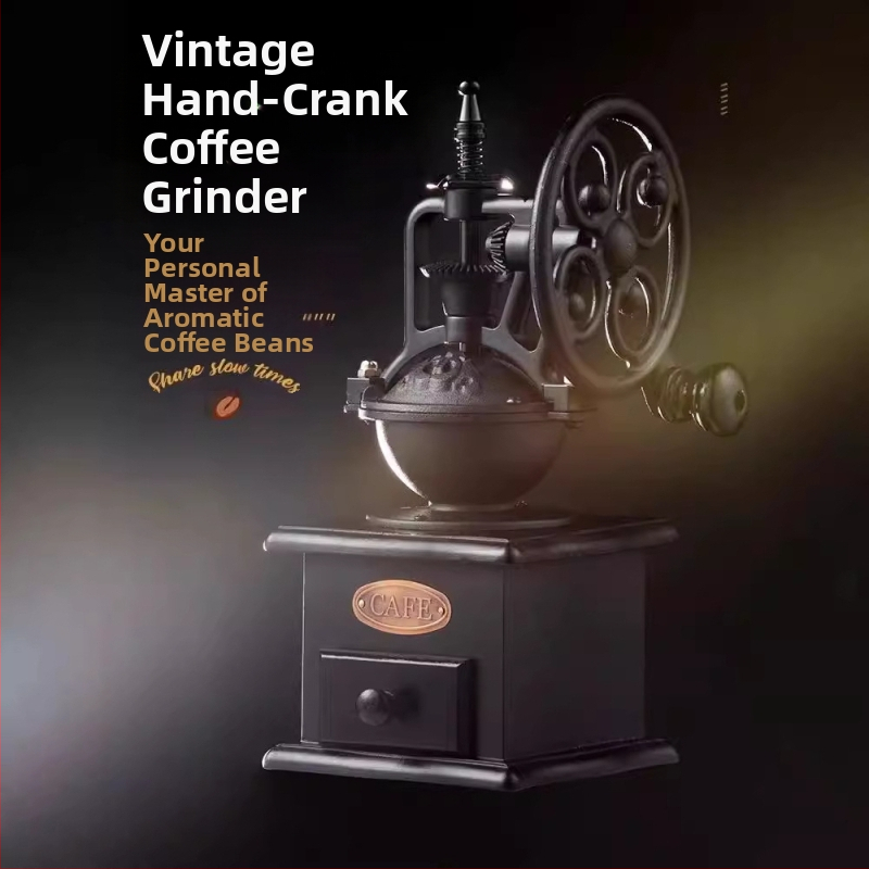 Ručný mlynček na kávu a korenie s retro dizajnom Ferris Wheel — Huiqian