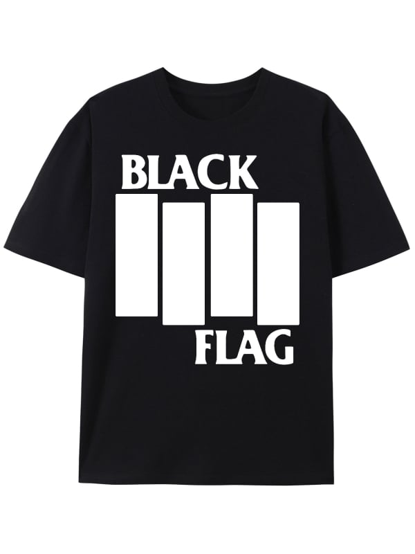 Kokvilnas T-krekls ar drukātu rakstu, apaļš kakls, īsas piedurknes, brīvā piegriezuma