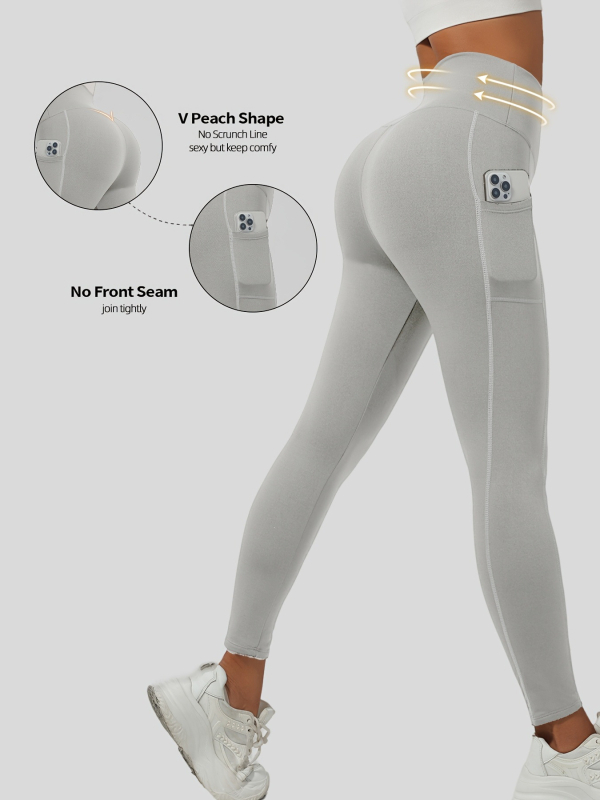 Леггинси за йога, Chenille-спандекс смес, двустранно флисово подплътване, капри дължина, свободен стил, средна плътност, пролет 2025