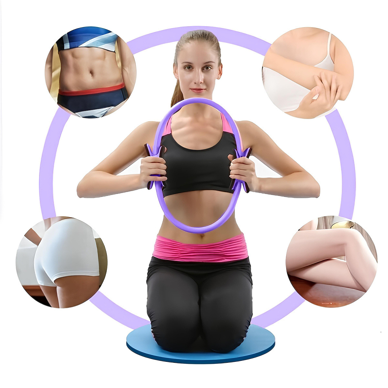 Pilates kolut za jogu – set, PP materijal, pomoćni alati za jogu, za fitness opremu i ljepotu