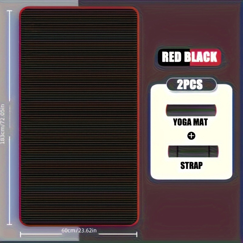 TPE jogas paklājs, vienkrāsains, 2025 ziemas izlaišana, starptautiskā eksporta ekskluzīvā piegāde