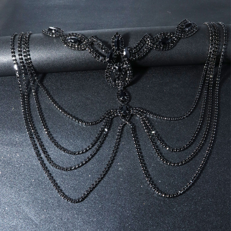 Matu lente ar vara kristāliem, elektroplēšana, Preces numurs 13501, Raksts: Eight Eyes, Tumšs stils