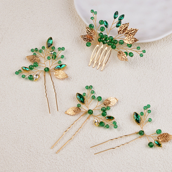 3 τεμάχια φουρκέτες μαλλιών με μαργαριράρια, λουλουδάτος σχεδιασμός, vintage στυλ, U-σχήματος νυφική φουρκέτα