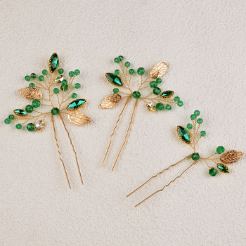 3 τεμάχια φουρκέτες μαλλιών με μαργαριράρια, λουλουδάτος σχεδιασμός, vintage στυλ, U-σχήματος νυφική φουρκέτα