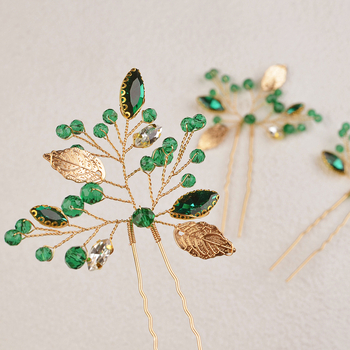 3 τεμάχια φουρκέτες μαλλιών με μαργαριράρια, λουλουδάτος σχεδιασμός, vintage στυλ, U-σχήματος νυφική φουρκέτα