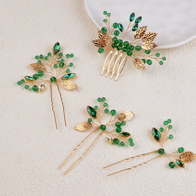 3 τεμάχια φουρκέτες μαλλιών με μαργαριράρια, λουλουδάτος σχεδιασμός, vintage στυλ, U-σχήματος νυφική φουρκέτα