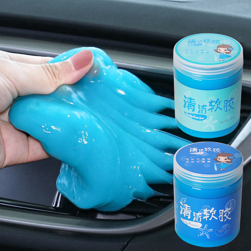 Gel de curățare auto pentru goluri interioare, prize de aer ale AC, tastatură și calculator – îndepărtarea prafului și dezinfectare | Brand: Stena