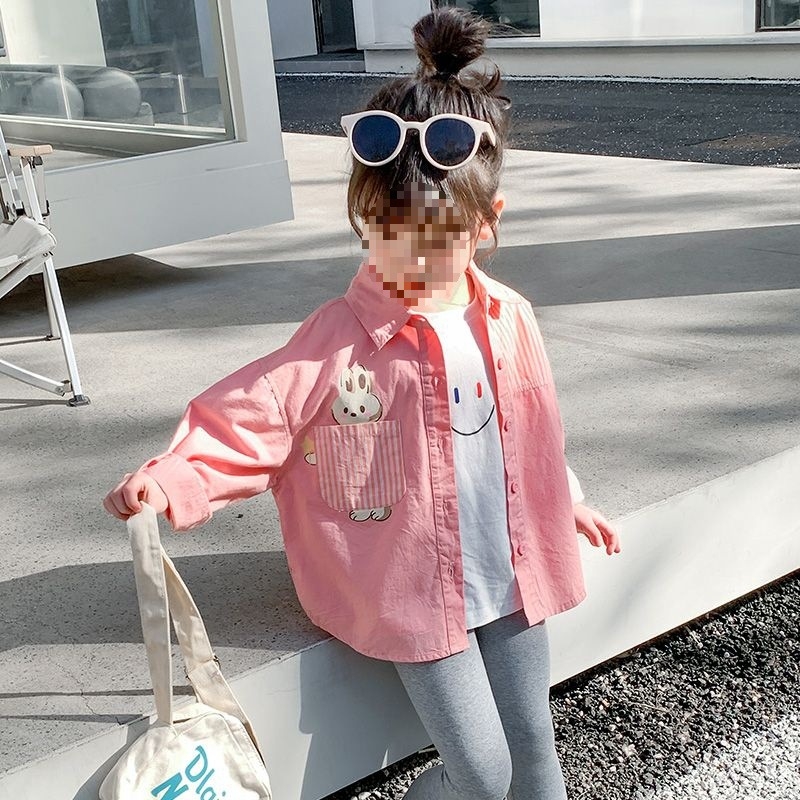 Cămașă pentru fetițe, mâneci lungi, guler tip costum, material din păr de iepure 81–90%, vârsta 0–1 ani, casual