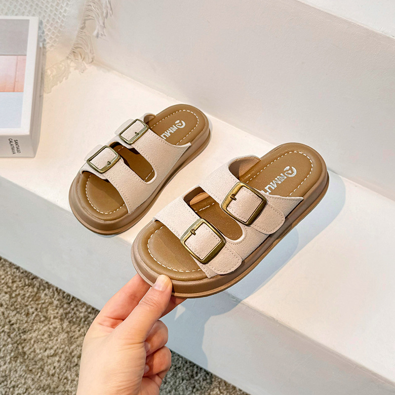 Mergaitei Velcro sandalės - kvėpuojanti dirbtinės odos viršutinė dalis, gumos padas, princesės stilus