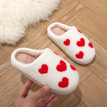 Adidași de apă pentru copii cu model inimă, partea superioară nubuc, talpă TPR, unisex, 7-12 ani