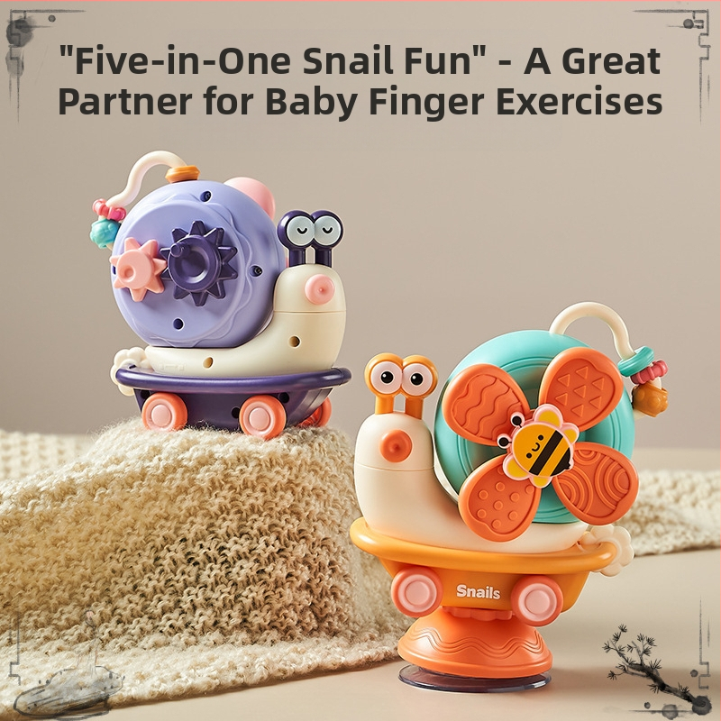 Zīdaiņu zvaniņa rotaļlieta - Interaktīva plastmasas rotaļlieta 0-3 gadu vecumam (Nohai)