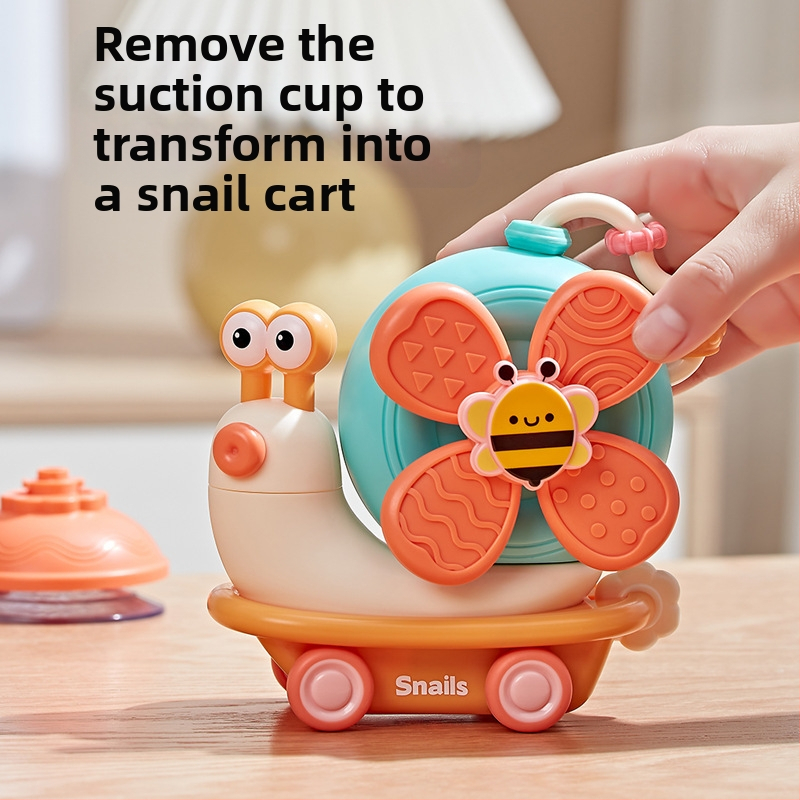 Zīdaiņu zvaniņa rotaļlieta - Interaktīva plastmasas rotaļlieta 0-3 gadu vecumam (Nohai)