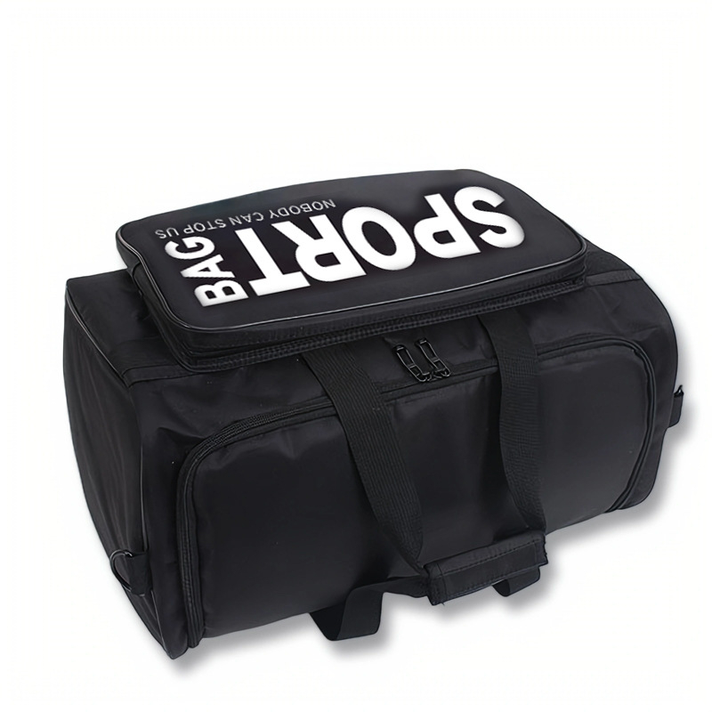 Geantă sport de atârlare pentru călătorii și antrenament — PVC, impermeabilă și extensibilă, căptușeală din poliester, pentru sporturi cu mingea