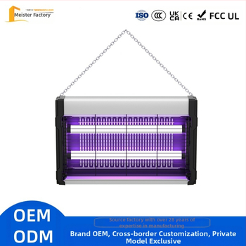 Zidna komercijalna lampica za ubijanje komaraca — Model XH-305; UV svjetlo; Privlačenje svjetlom valova; Pogodno za prostorije do 20 m²; Kućište PP