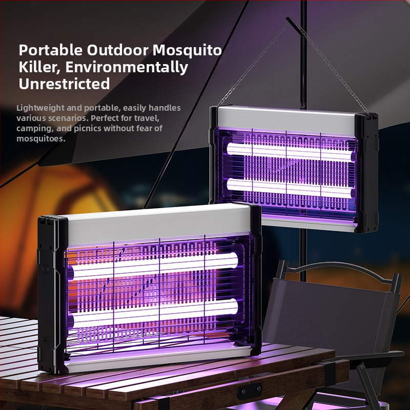 Zidna komercijalna lampica za ubijanje komaraca — Model XH-305; UV svjetlo; Privlačenje svjetlom valova; Pogodno za prostorije do 20 m²; Kućište PP