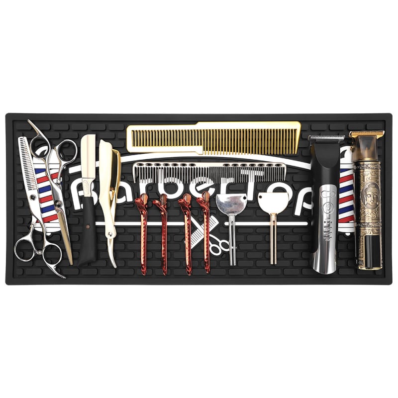 Covor de coafură cu suprafață magnetică puternică | Wangxin BarberTop Strong Magnetic Tool Mat | Conținut net 1190/634 g | Furnizor exclusiv pentru comerțul transfrontalier: Da