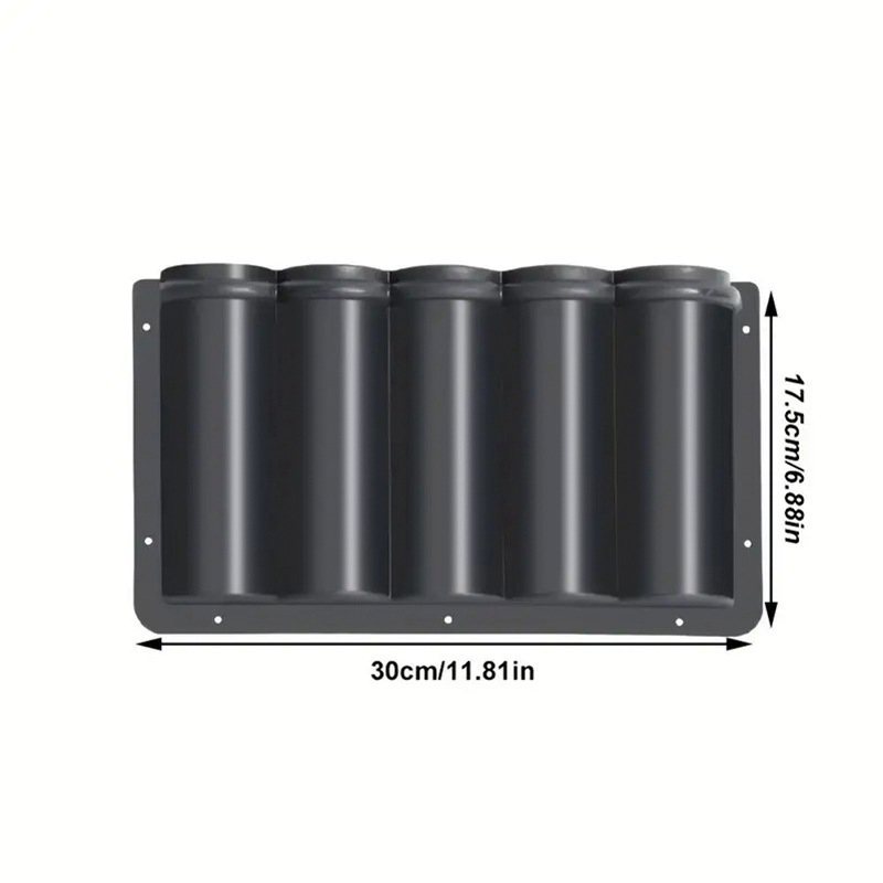 PD-081-1 ABS transportlīdzekļa uzglabāšanas korpuss, 18L, Montāža transportlīdzeklī, bez vāka, Pielāgošana pieejama