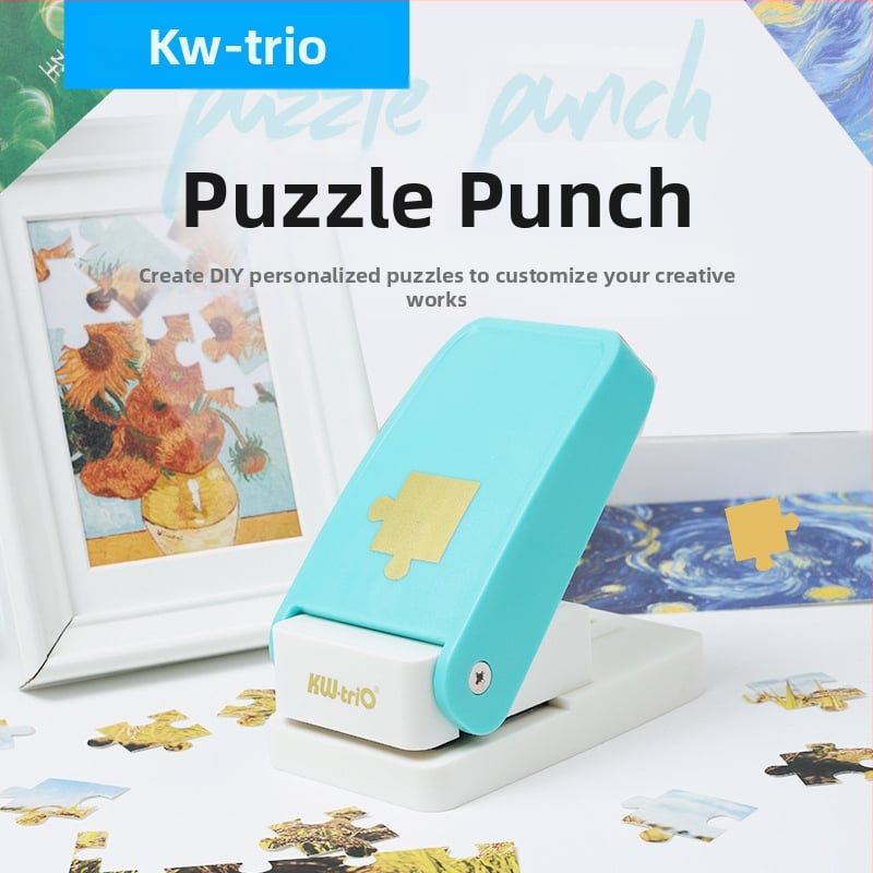 DIY puzļu iekārta ar reljefēšanu un embossing funkciju – 1 caurums, manuāla urbšana, modelis Dhq-puzzle, zīmols Kw-trio/Kedeyou, neto svars 330 g