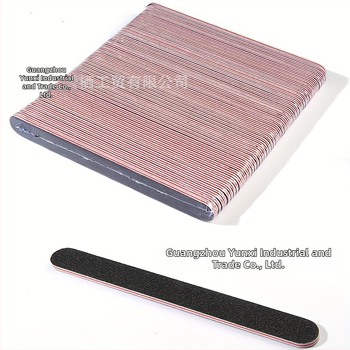 Λίμα νυχιών διπλής όψεως, ευθύγραμμης μορφής, με λωρίδα λείανσης, μοντέλο HSCZX-005