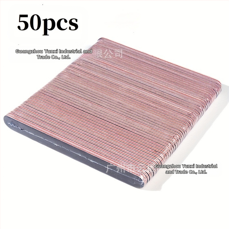 Пила за нокти, двустранна, правоъгълна форма, абразивна лента, модел HSCZX-005