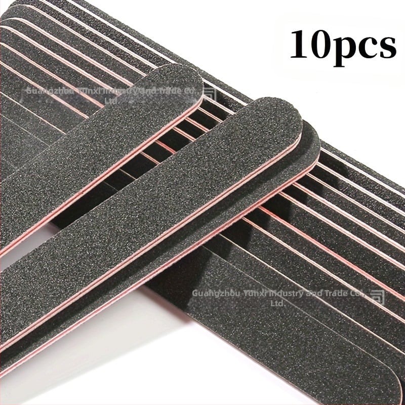 Λίμα νυχιών διπλής όψεως, ευθύγραμμης μορφής, με λωρίδα λείανσης, μοντέλο HSCZX-005