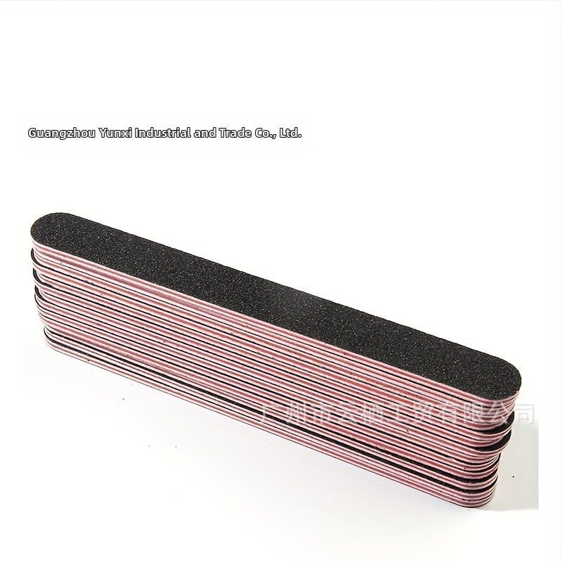 Λίμα νυχιών διπλής όψεως, ευθύγραμμης μορφής, με λωρίδα λείανσης, μοντέλο HSCZX-005