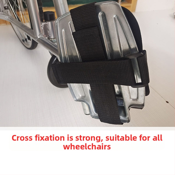 Home Care Curea de siguranță pentru scaunul cu rotile, curea de fixare a piciorului, model 049, Oxford material