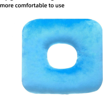 Офис подложка за седалка, удебелена възглавничка за офис стол с облекчаване на опашната кост, пухкава, пълнеж от памук, модерен минималистичен стил, персонализиран дизайн