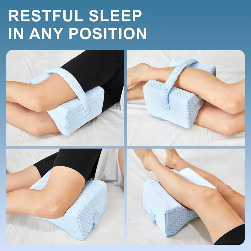 Μαξιλάρι ποδιού από μνήμη αφρού για ύπνο, μαξιλάρι γόνατος, σχήμα οστού, γενικό μοντέλο 65565