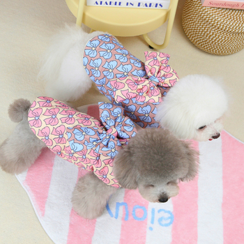 Ρούχα κατοικίδιων με επένδυση από βαμβάκι – πολυεστέρας με βαμβακερή επένδυση, D-ring, στυλ Princess Wind, μάρκα JXANRY, για μικρά σκυλιά και γάτες