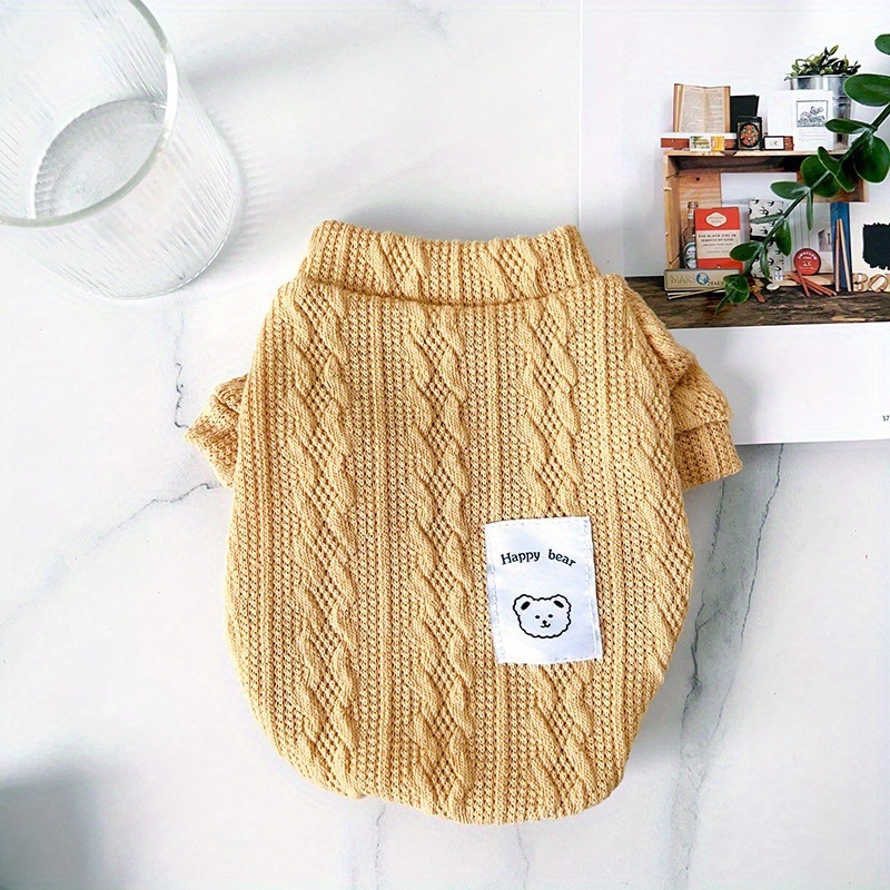 Suņa ziemas džemperis ar kabeli – Coral Fleece, Mājdzīvnieku apģērbs, Sievietēm, Preces numurs jd601099617210785