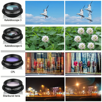 Tālruņa objekīvu komplekts X4617, 2026. gada modelis, ar īpašiem efektiem