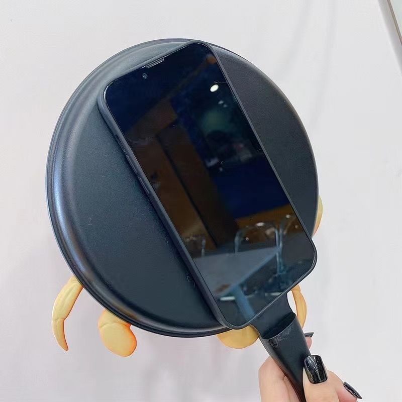 Fulisi Θήκη TPU για Apple iPhone 13–16 Pro Max — Θερμοπλαστικό, Αντιπτώσεις Πτώσεων, Δημιουργικός Σχεδιασμός με Τηγάνι και Τριχωτό Καβούρι