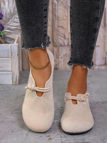 Sieviešu ikdienas mūles ar atvērtu pirkstu, raffija augšdaļa, svītrainais raksts, vilnas odere