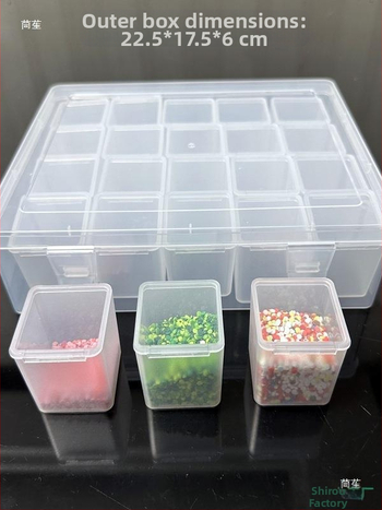 Κουτί αποθήκευσης κοσμημάτων και χαντρών, ιαπωνικού στυλ, 18L, με λογότυπο, για χρήση στο αυτοκίνητο, DIY έργα