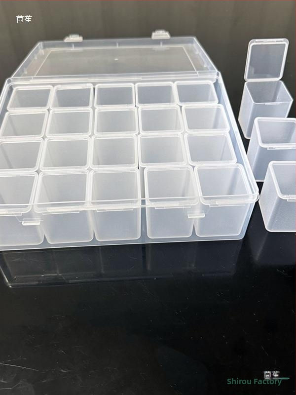 Skladovacia krabička na šperky a korálky, japonský štýl, 18L, s logom, do auta, DIY projekty