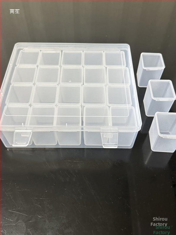 Skladovacia krabička na šperky a korálky, japonský štýl, 18L, s logom, do auta, DIY projekty