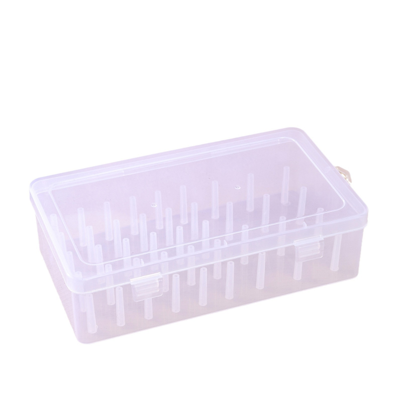 Šūšanas un adīšanas komplekts ar galda uzglabāšanas kastīti ar vāku un nodalījumiem, PP materiāls, modelis Maza stieples kaste, zīmols Yijian