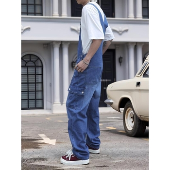 Férfiaknak szabadidős nadrág vállpántokkal, állítható vállpántokkal, tűzálló, kordbársony anyagú, 2025 tavasz, adminisztratív/bírósági egyenruha