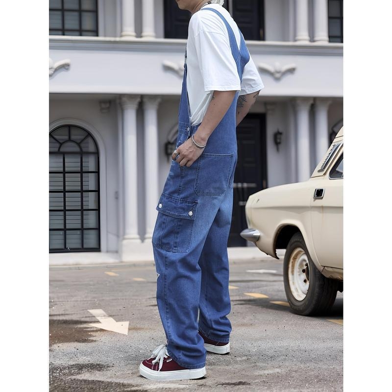 Férfiaknak szabadidős nadrág vállpántokkal, állítható vállpántokkal, tűzálló, kordbársony anyagú, 2025 tavasz, adminisztratív/bírósági egyenruha