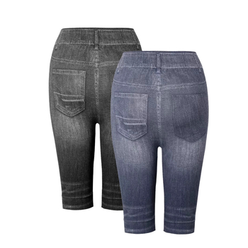 Γυναικεία χωρίς ραφές μποξερ εσώρουχο από νάιλον, ψηλή μέση, αναπνεύσιμη πλέξη, σχέδιο color-block