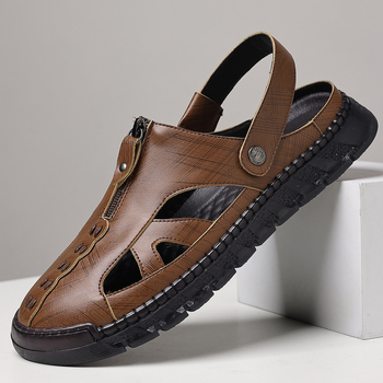 Muške sandale – Slip-On, prozračne i vodootporne, gornji dio od umjetne PU, đon od plastike